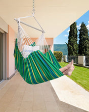 Load image into Gallery viewer, ADVOKAIR Hammock Chair Swing-XXL Large Hanging Hammock Chair-Max 500 Lbs-63in Hammock Swing- Roomy & Heavy Duty