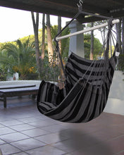 Load image into Gallery viewer, ADVOKAIR Hammock Chair Hanging Chair Swing Large with Anti-Slip Steel Spread Bar-Max 500lbs-2 Cushions