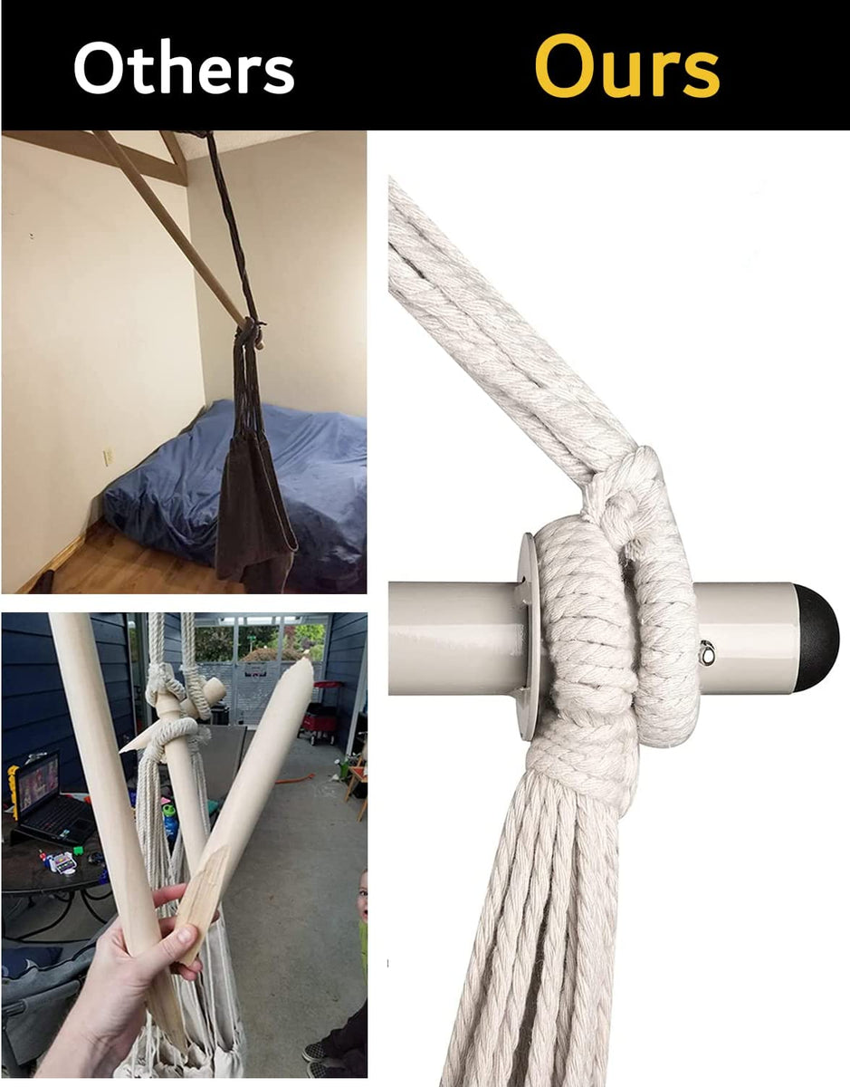 Hammock Knots To Hang A Swing Sorbus Hanging Rope Hammock Chair